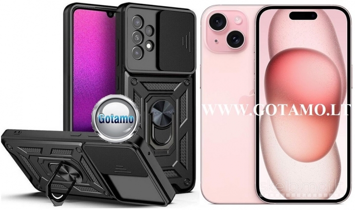 294 B-Ultra dėklas nugarėlė šarvai Apple iPhone 15 telefonui