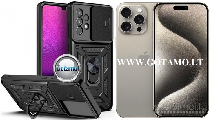 297 B-Ultra dėklas nugarėlė šarvai Apple iPhone 15 Pro Max telefonui