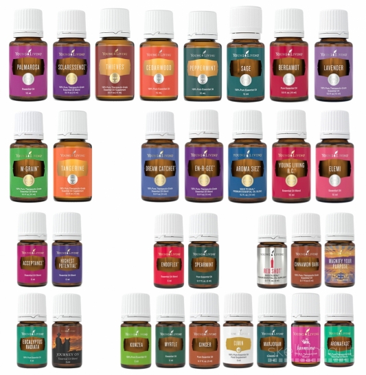 Young Living kompanijos eterinis aliejus
