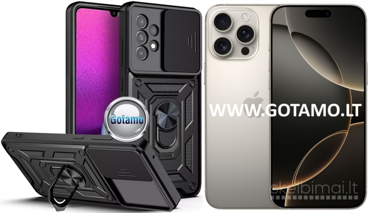 301 B-Ultra dėklas nugarėlė šarvai Apple iPhone 16 Pro telefonui