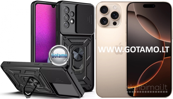 302 B-Ultra dėklas nugarėlė šarvai Apple iPhone 16 Pro Max telefonui