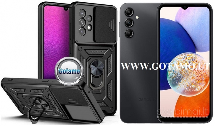 309 B-Ultra dėklas nugarėlė šarvai Samsung Galaxy A14 telefonams