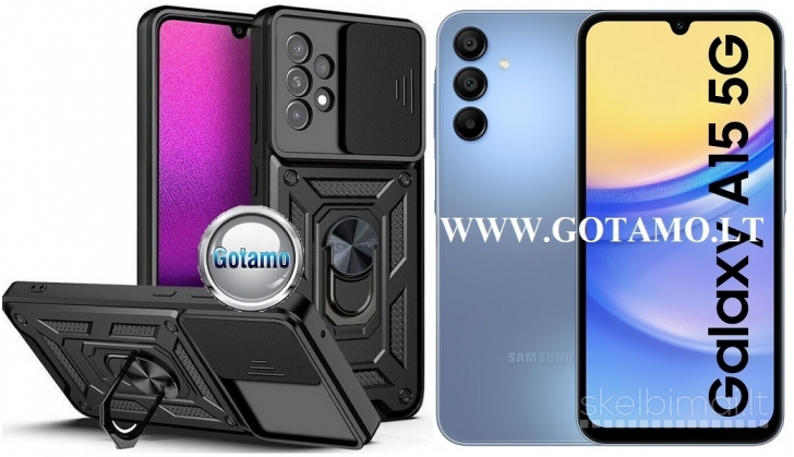 310 B-Ultra dėklas nugarėlė šarvai Samsung Galaxy A15 telefonams