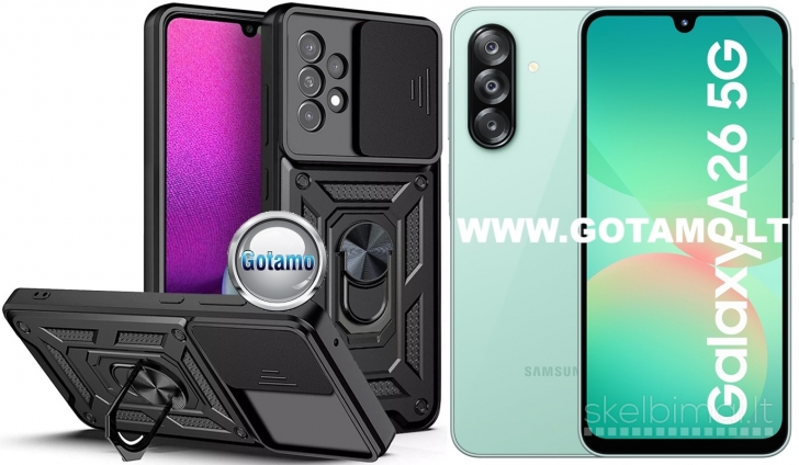 313 B-Ultra dėklas nugarėlė šarvai Samsung Galaxy A26 telefonui