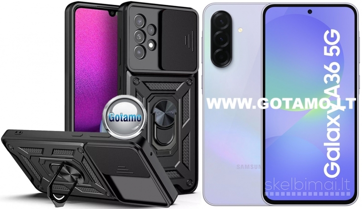 317 B-Ultra dėklas nugarėlė šarvai Samsung Galaxy A36 telefonui