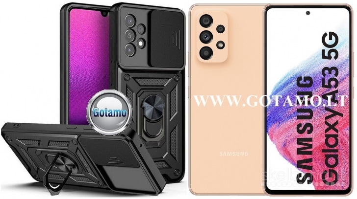 320 B-Ultra dėklas nugarėlė šarvai Samsung Galaxy A53 5G telefonui