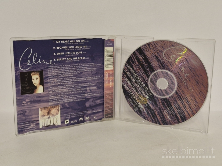 Audio CD, Maxi-Single Celine Dion – My Heart Will Go On