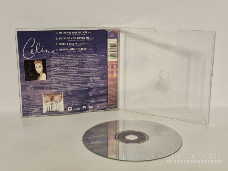 Audio CD, Maxi-Single Celine Dion – My Heart Will Go On
