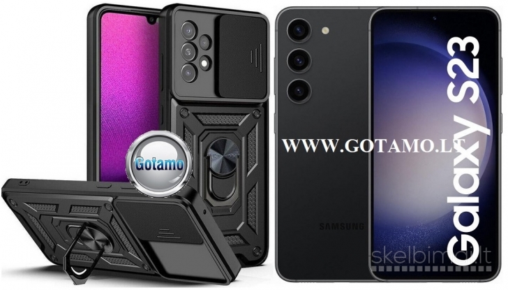 327 B-Ultra dėklas nugarėlė šarvai Samsung Galaxy S23 telefonui