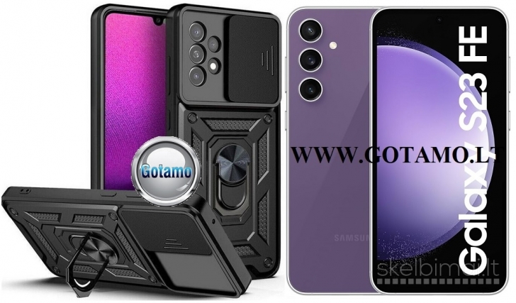 328 B-Ultra dėklas nugarėlė šarvai Samsung Galaxy S23 FE telefonui