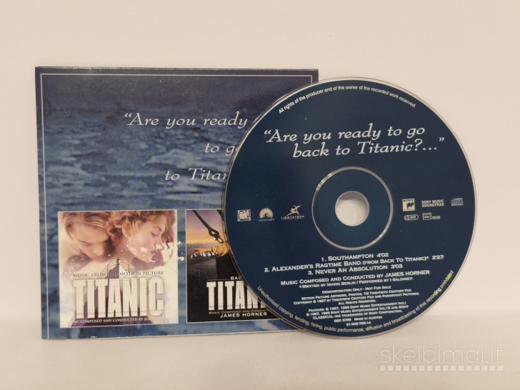 CD James Horner – Are You Ready To Go Back To Titanic?...