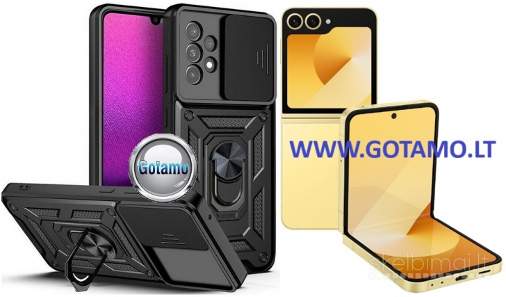 338 B-Ultra dėklas nugarėlė šarvai Samsung Galaxy Z Flip 6 telefonui