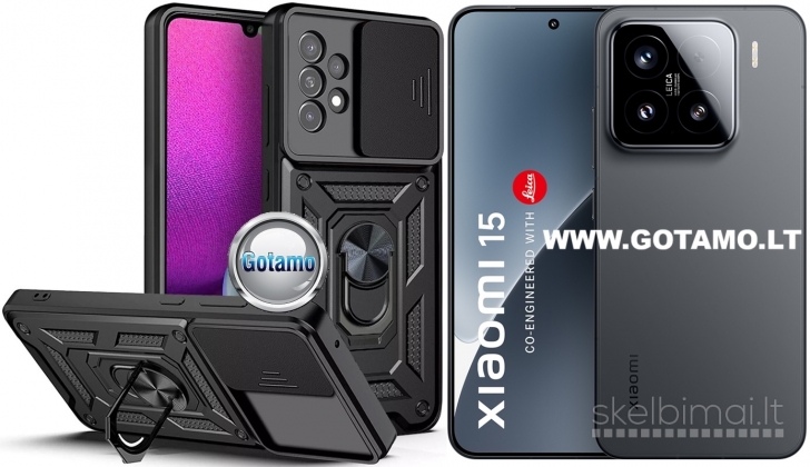343 B-Ultra dėklas nugarėlė šarvai Xiaomi 15 telefonui