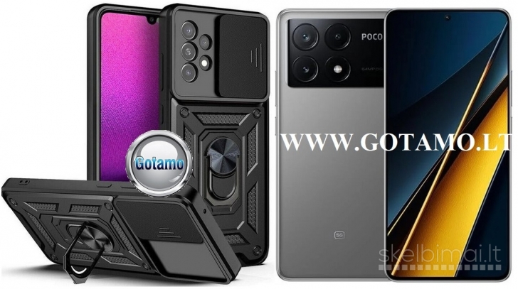 344 B-Ultra dėklas nugarėlė šarvai Xiaomi Poco X6 Pro telefonui