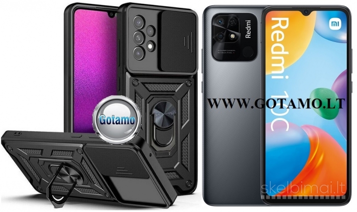 345 B-Ultra dėklas nugarėlė šarvai Xiaomi Redmi 10C, Xiaomi Poco C40