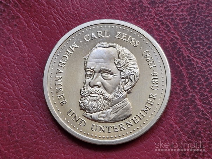 Medalis Carl Zeiss Mikroskope Bauer Vokietija