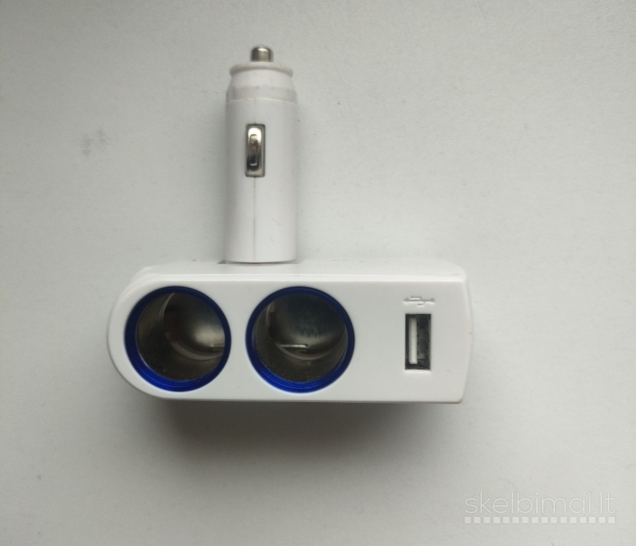 Bottari automobilinis įkroviklis/jungtis su usb 2vnt