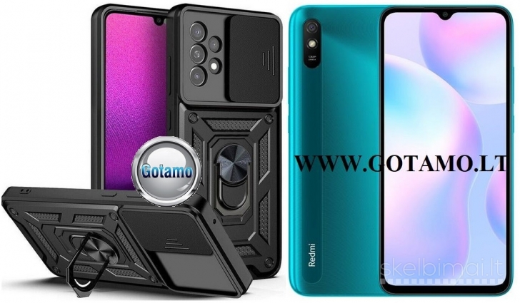 351 B-Ultra dėklas nugarėlė šarvai Xiaomi Redmi 9A telefonui
