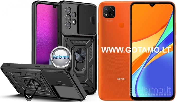 352 B-Ultra dėklas nugarėlė šarvai Xiaomi Redmi 9C, Xiaomi Redmi 10A telefonams