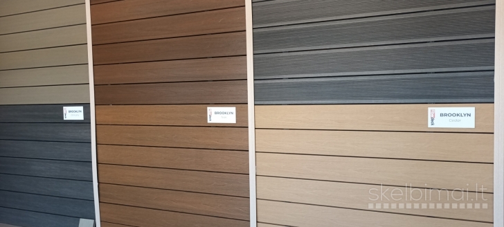 Wpc Fiberdeck Prancūziškos terasinės lentos.