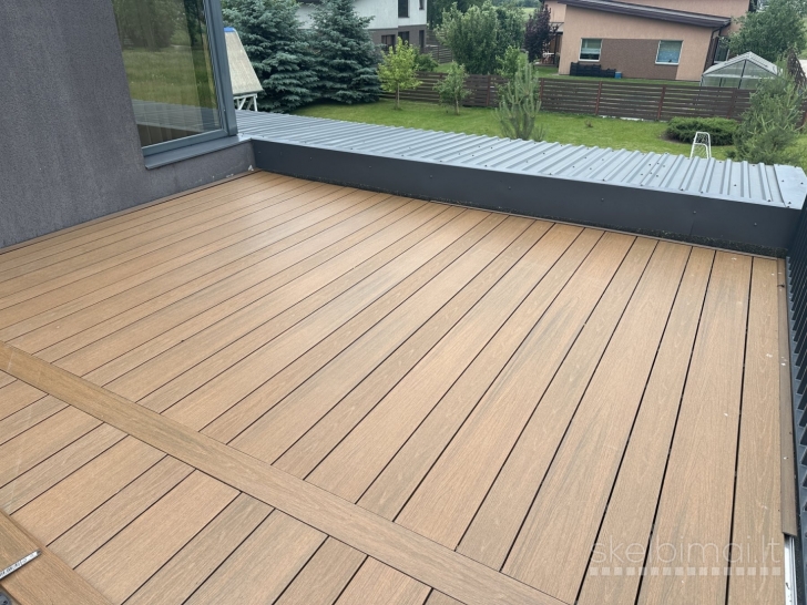Wpc Fiberdeck Prancūziškos terasinės lentos.