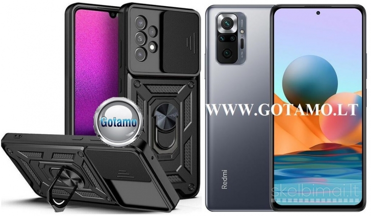 355 B-Ultra dėklas nugarėlė šarvai Xiaomi Redmi Note 10 Pro, Note 10 Pro Max