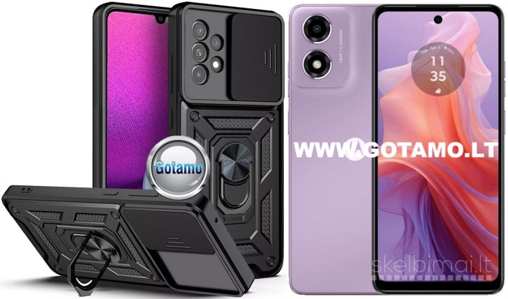 362 B-Ultra dėklas nugarėlė šarvai Motorola Moto E14, Moto G04, G04s, G24