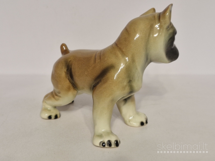 Vokiška porcelianinė šuns figūrelė ~ 11,5cm