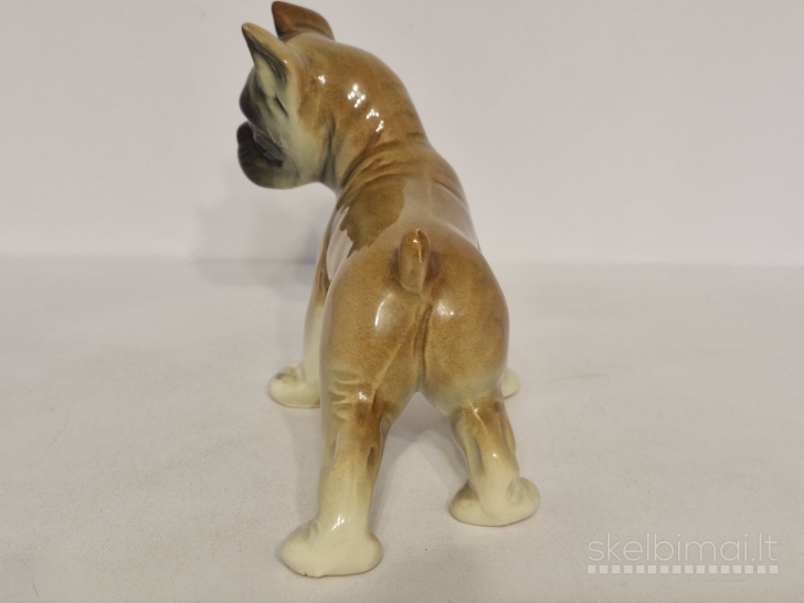 Vokiška porcelianinė šuns figūrelė ~ 11,5cm