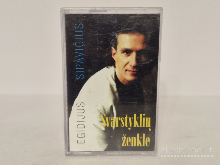 Audio kasetė MC Egidijus Sipavičius ‎– Svarstyklių Ženkle