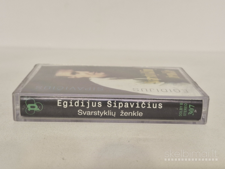 Audio kasetė MC Egidijus Sipavičius ‎– Svarstyklių Ženkle