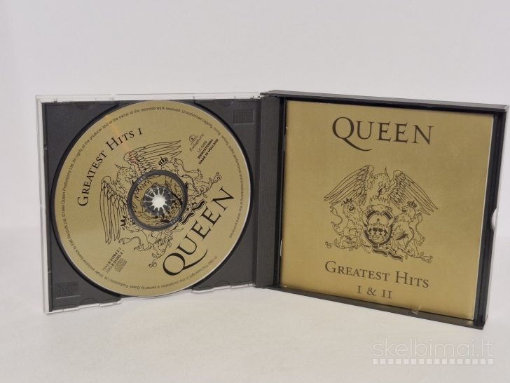 Dvigubas audio CD Queen – Greatest Hits I & II