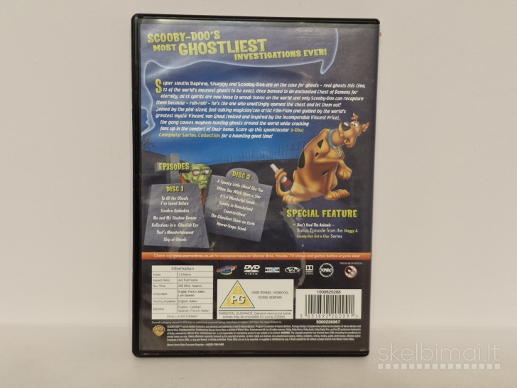 DVD animacinis filmas The 13 Ghosts of Scooby-Doo! The Complete Series