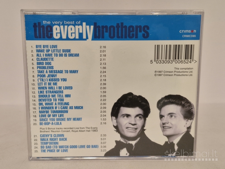 Audio CD The Very Best Of The Everly Brothers