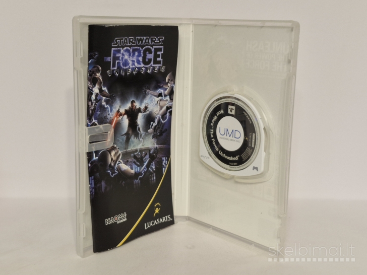 Žaidimas Star Wars: The Force Unleashed PAL PSP