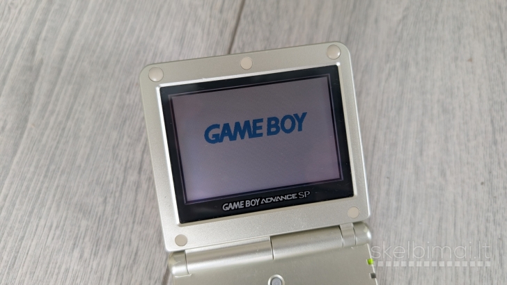 Game Boy Advance SP AGS-001 + 6vnt žaidimai