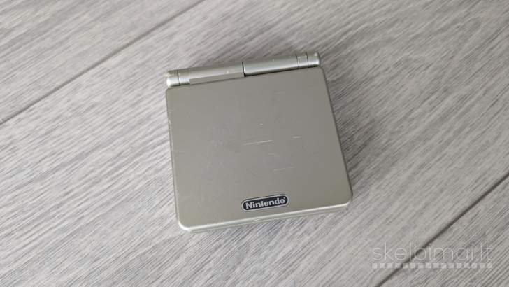 Game Boy Advance SP AGS-001 + 6vnt žaidimai