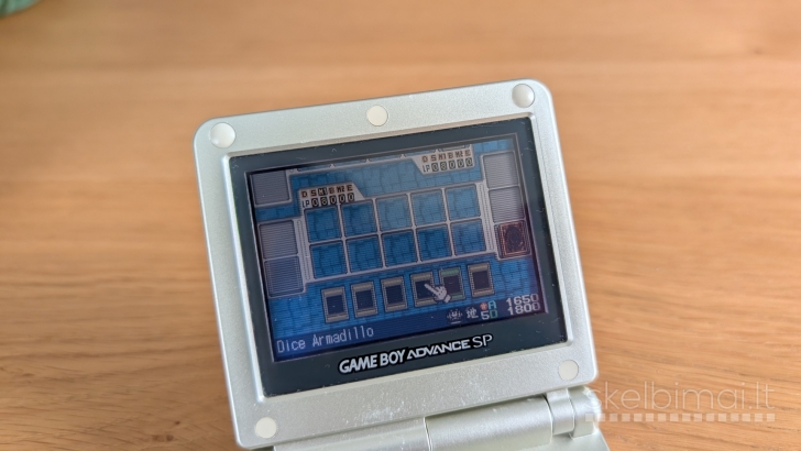 Game Boy Advance SP AGS-001 + 6vnt žaidimai