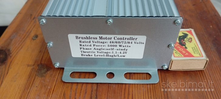 48 - 96V kontroleris BLDC 7500w didelis
