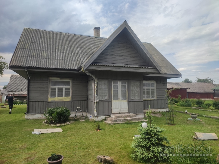 Stogų dažymas, fasadų dažymas