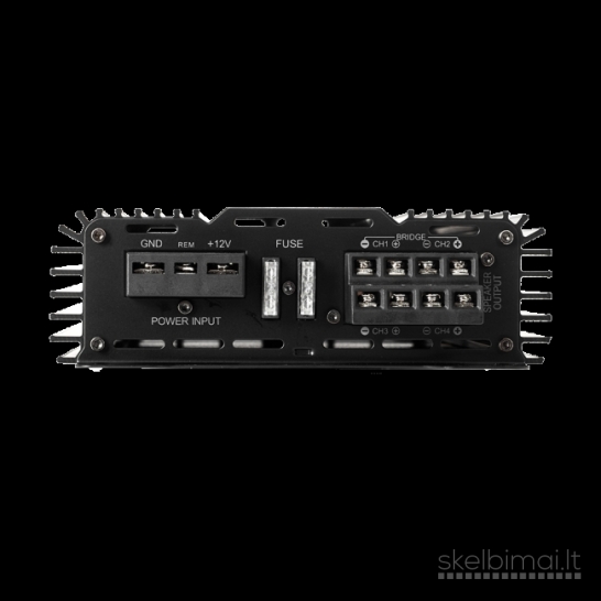 Bass Habit Rebel RA800W, 4-kanalų automobilinis garso stiprintuvas