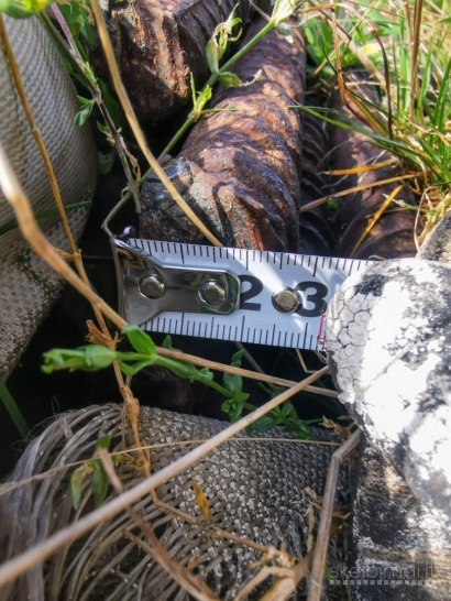 Tvoros rulonai 1.6m x 50 m - 23 vnt. ir stulpeliai 2.3 m