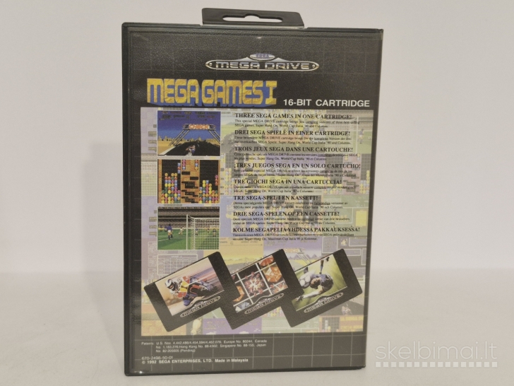 Žaidimas Mega Games I Sega Mega Drive