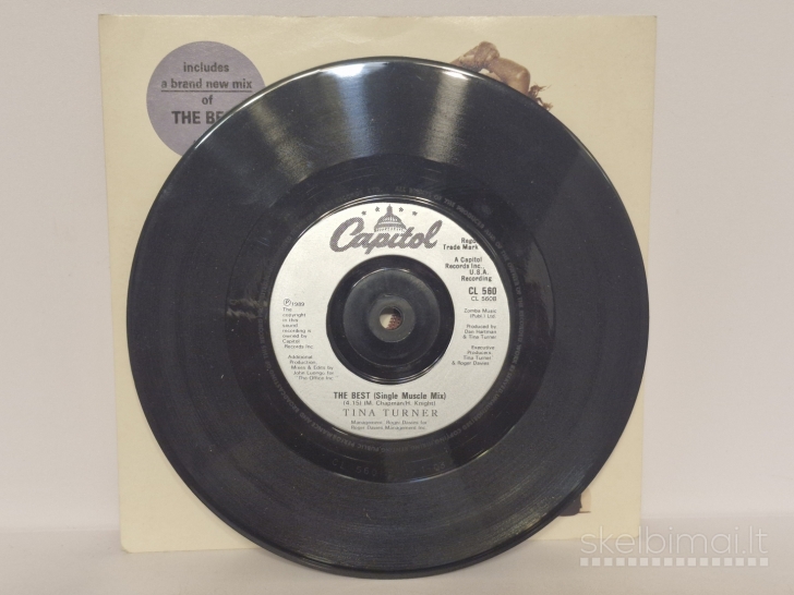 Single LP plokštelė Tina Turner – Steamy Windows