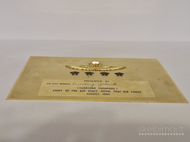 Atminimo lenta "Royal Thai Air Force" 1986m