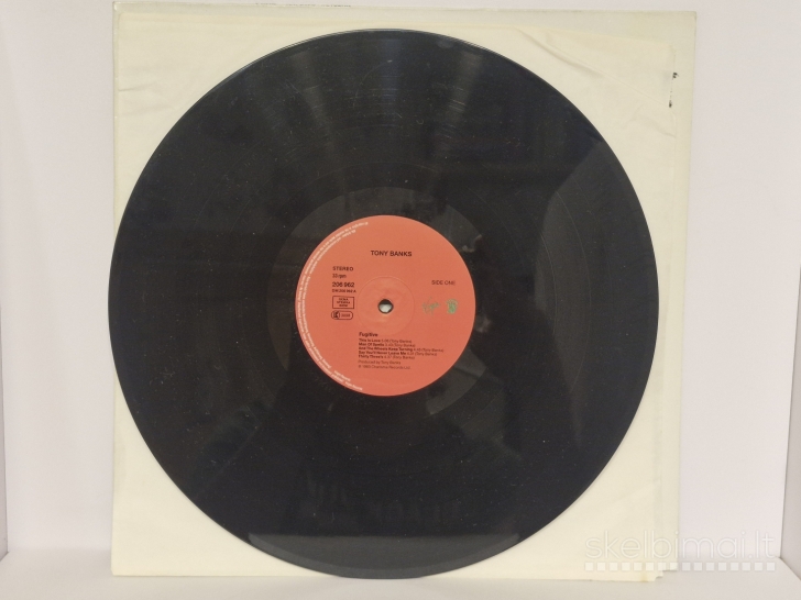 LP plokštelė Tony Banks – The Fugitive