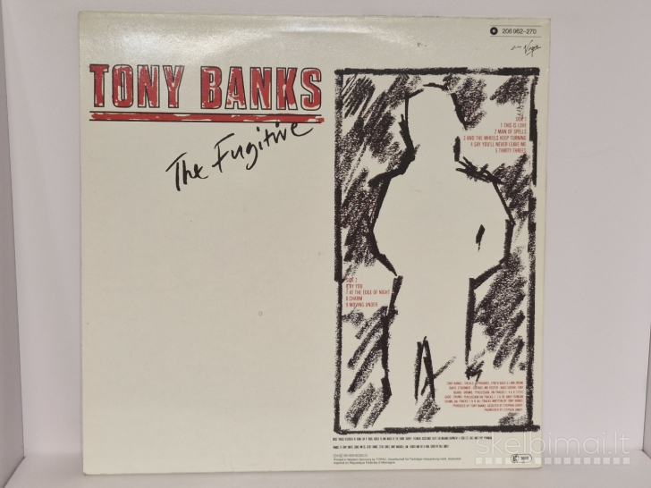 LP plokštelė Tony Banks – The Fugitive