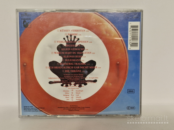 Audio CD Die Prinzen – Küssen Verboten