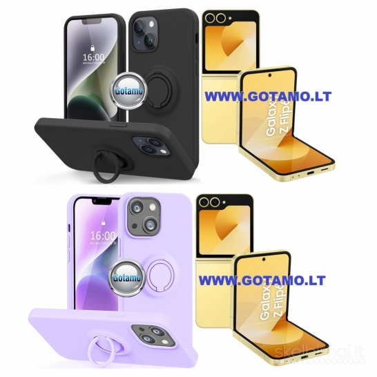 378 B-Hold dėklai nugarėlės Samsung Galaxy Z Flip 6 telefonui