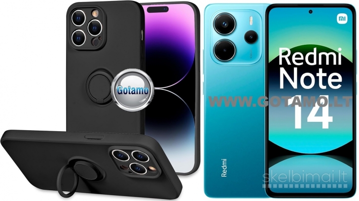 379 B-Hold dėklai nugarėlės Xiaomi Redmi Note 14 4G telefonui